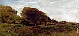 Charles-francois Daubigny Famous Paintings - Les Graves De Villerville